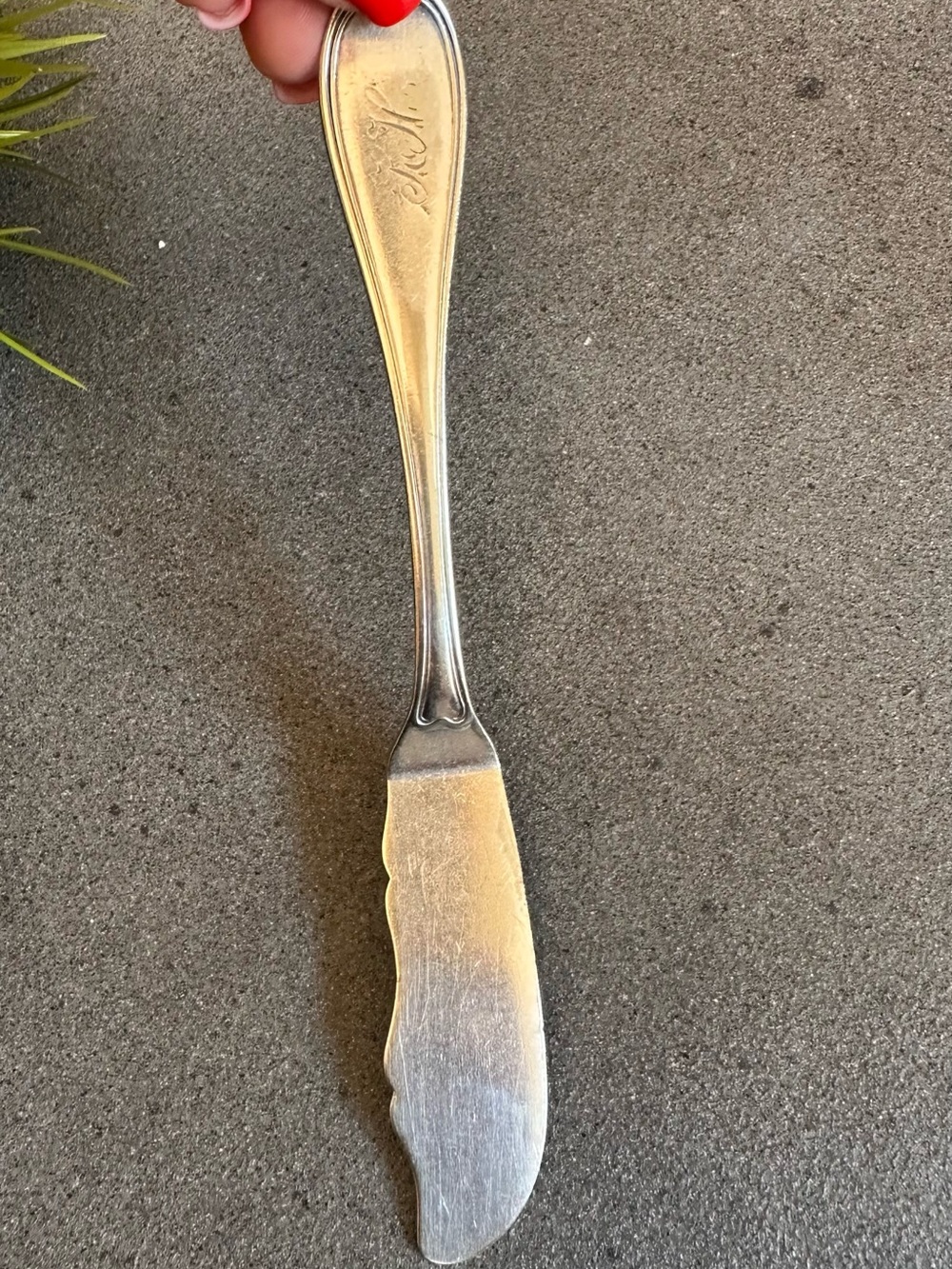 Silver Stainless Steel Butter Knife - Classic Dining Utensil